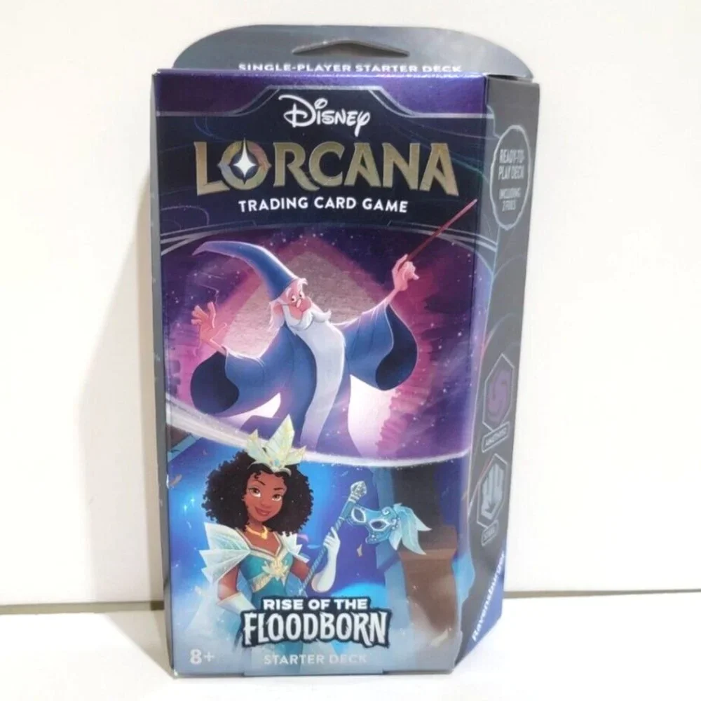 DISNEY LORCANA Rise of the Floodborn AMETHYST STEEL Starter Deck Wave 2 NEW